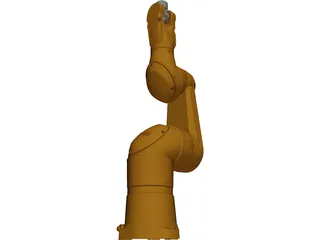 Staubli Industrial Robot TX90 3D Model preview