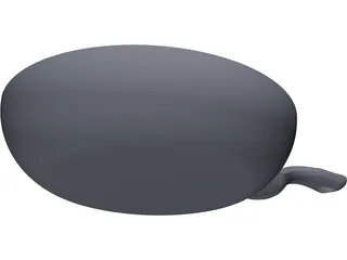 Frying Pan 3D Model preview