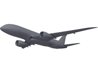 Boeing 787 3D Model preview