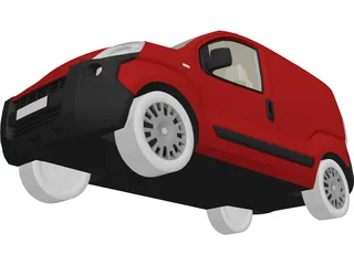 Fiat Fiorino 3D Model preview