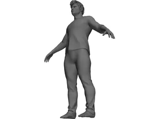 Male 3D Model preview