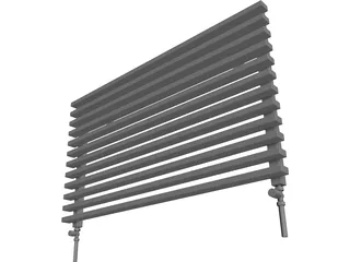 Aestus Radiator 3D Model preview