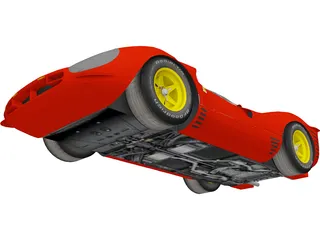 Ferrari F330 P4 (1967) 3D Model preview
