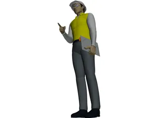 Man 3D Model preview