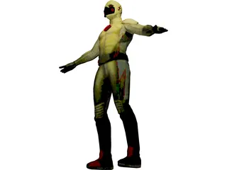 Flash 3D Model preview
