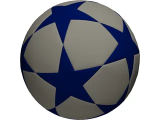 Football 3D Model preview