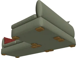 Sofa 3D Model preview