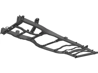 Range Rover Chassis (2010) 3D Model preview