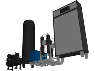 Ozone Generator 3D Model preview