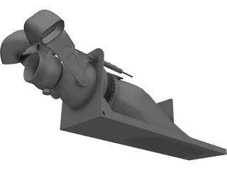 Rolls-Royce Waterjet 3D Model preview