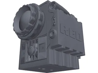 RED Epic Video Camera 3D Model preview