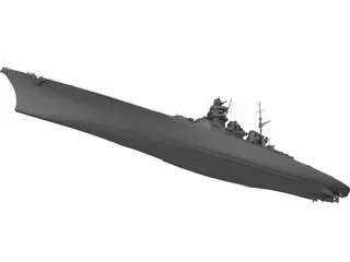 SMS Grosser Kurfurst 3D Model preview