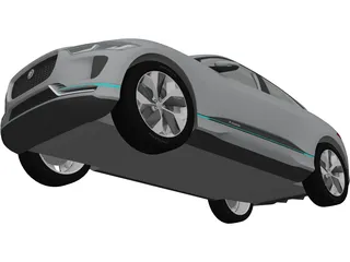 Jaguar I-Pace Concept 3D Model preview