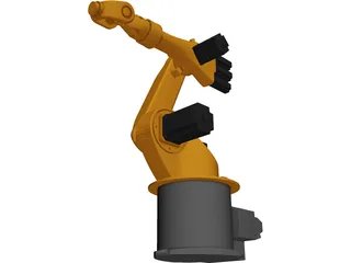 Kuka KR 16 Robot 3D Model preview