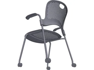 Herman Miller Caper Chair 3D Model preview