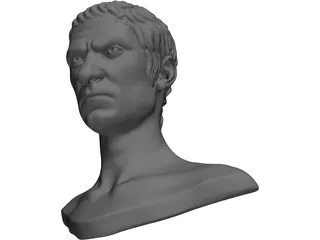 Statue of Caesar 3D Model preview