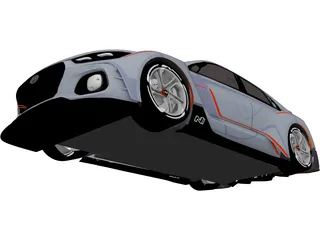 Hyundai RN30 Concept 3D Model preview