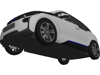 BMW i3 3D Model preview