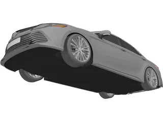 Toyota Camry Hybrid (2018) 3D Model preview
