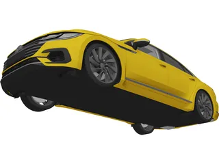 Volkswagen Arteon R-Line (2018) 3D Model preview