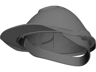Security Helmet 3D Model preview