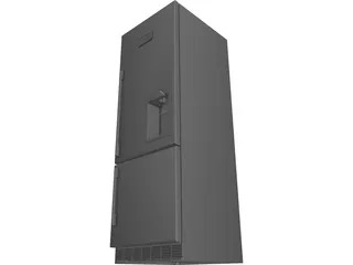 Refrigerator 3D Model preview