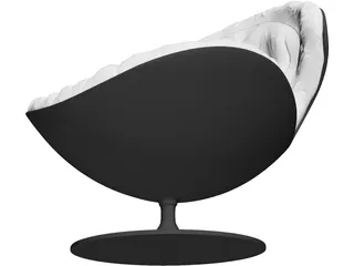 Arm Chair 3D Model preview