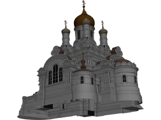 Church 3D Model preview
