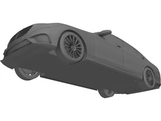 Mercedes-Benz S63 AMG W222 (2014) 3D Model preview