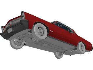 Pontiac Lemans (1965) 3D Model preview