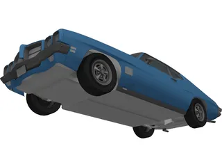 Pontiac Lemans (1971) 3D Model preview