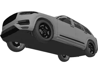Volvo XC90 (2015) 3D Model preview