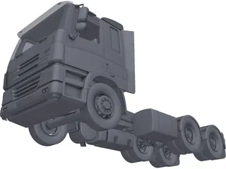 DAF CF85 3D Model preview