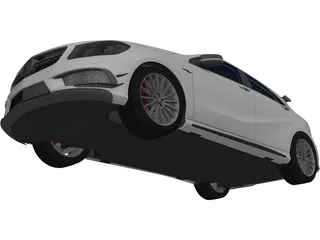 Mercedes-Benz A45 AMG 3D Model preview