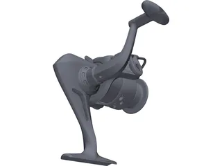 Fishing Reel 3D Model preview