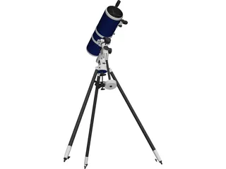 Electronic Telescope 3D Model preview