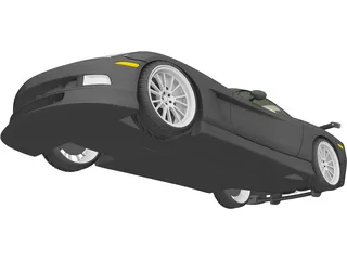 Chevrolet Corvette C6 [Tuned] 3D Model preview
