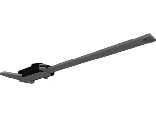 Stainless Steel Digital Calipers 3D Model preview