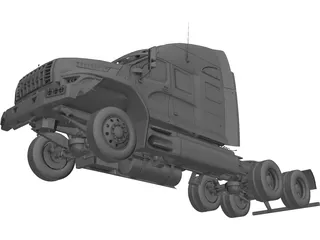 Ural Next Truck 3D Model preview
