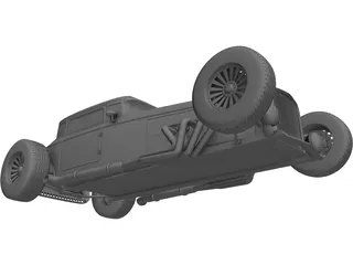Rat Rod 3D Model preview