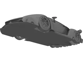 Lamborghini Veneno 3D Model preview