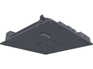 Gigabyte B360N Motherboard 3D Model preview