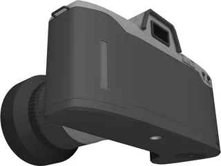 Minolta Photo Camera 3D Model preview
