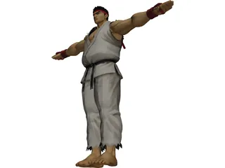 Ryu 3D Model preview
