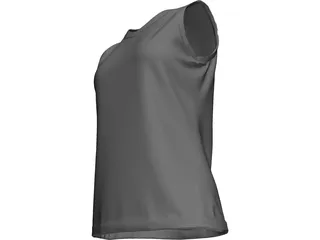 Volleyball Jersey 3D Model preview