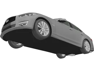 Infiniti Q70 (2015) 3D Model preview