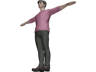 Malcon Male 3D Model preview