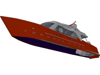 Boat 3D Model preview