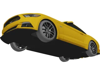 Ford Mustang GT 3D Model preview