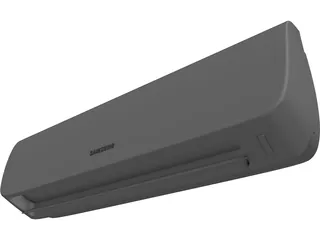 Samsung Split Unit Air Conditioner 3D Model preview